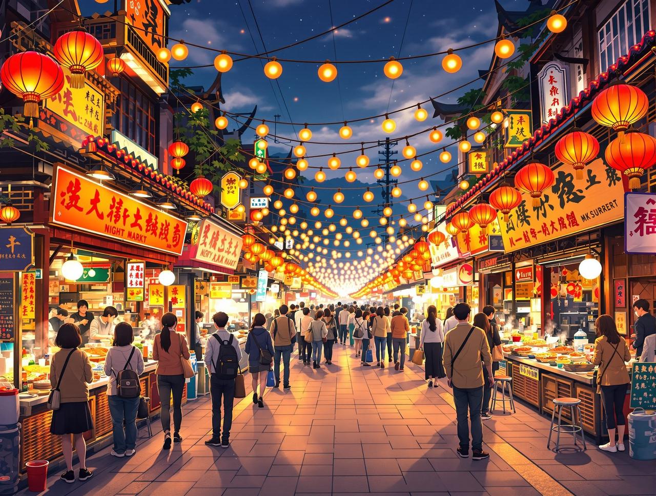 夜市人生 - 漫剧大师市井生活题材短剧封面